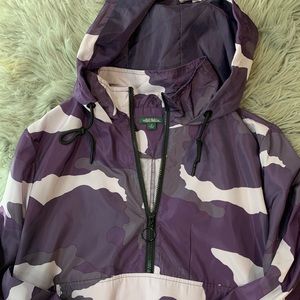 Camo Windbreaker